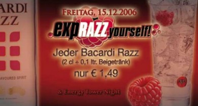 Bacardi Razz Promotion