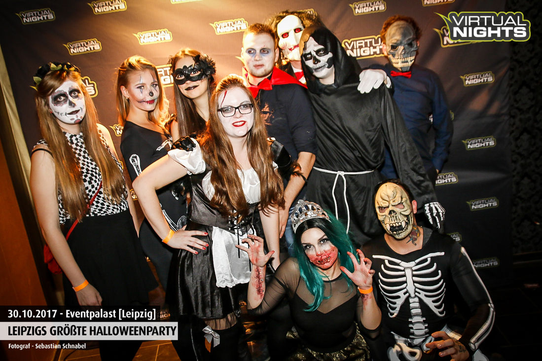 Eventpalast 30.10.17 LEIPZIGS größte HALLOWEENPARTY 2017 Fotowand